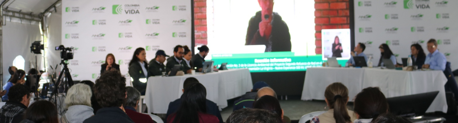 Imagen de la Reunión Informativa sobre Modificación de Licencia Ambiental Virginia - Nueva Esperanza
