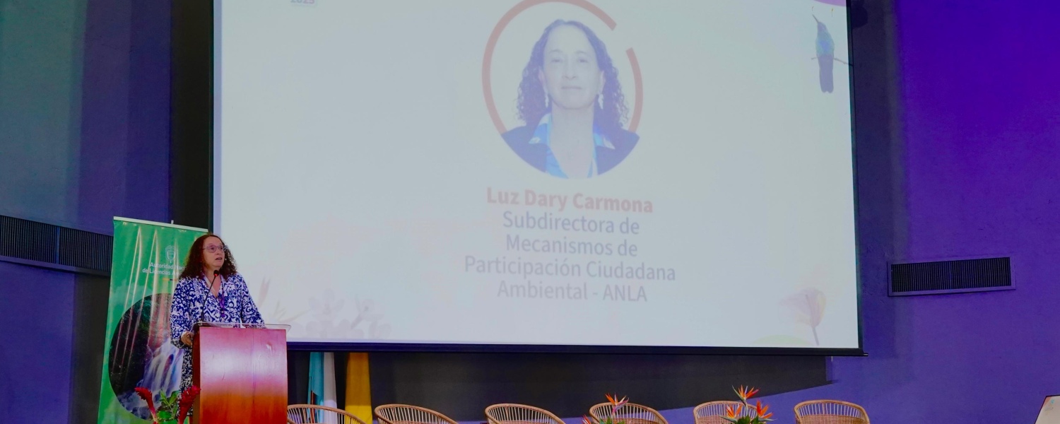 Imagen de referencia de la apertura del Segundo Congreso Internacional ANLA 2025
