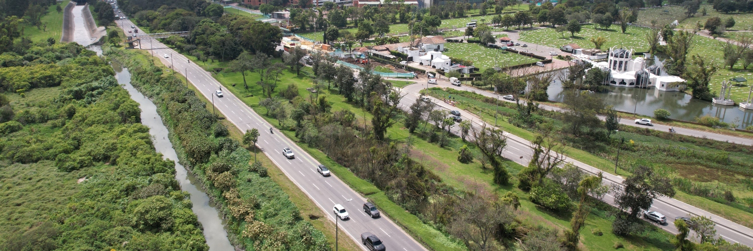 Imagen de la Autopista Norte en Bogotá